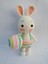 Tavşan Sunny ve Topu Amigurumi Organik Oyuncak 1