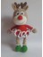 Şaşkın Geyik Amigurumi Organik Oyuncak 1