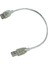 USB Uzatma Kablo 50 cm Şeffaf Powermaster 1