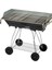 35X80 Lama Izgaralı Kömürlü Barbekü Mangal 1039 Bbq Katlanır Portatif 1