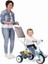 Be Move Comfort 3'ü1 Arada Bisiklet - Mavi740414 2