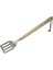 Ahşap Saplı Paslanmaz Çelik Spatula 46 cm 1
