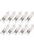 Halopın Pro 220 Volt G9 Kapsul Halojen Ampul 2800 Kelvın Sarı Işık 48W 10'lu 1