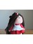 Anne Bebek Amigurumi El Örgüsü Oyuncak Bebek 4