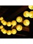 20 LED 3 M Güneş Enerjili Japon Feneri 8 Mod LED Bahçe Teras Balkon Ağaç Solar Aydınlatma 4