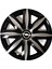 opel Combo 14'' Inç Piano Black 4lü Set Jant Kapağı Çelik Jant Görünümlü 1