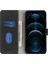Apple iPhone 12 / 12 Pro Kroko Desen Kapaklı Cüzdanlı Kılıf 2