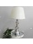Kristal Toplu Beyaz Masa Lambası MD-CLK002-KRB2 1