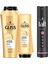 Glıss Ultımate Oıl Elıxır Şampuan 500 Ml + Saç Kremi 360 Ml + Taft Power Kaşmir Saç Spreyi 250 Ml 1