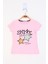 Toontoy Kız Çocuk Baskılı Tişört 1