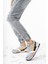 Gri Turuncu Sneaker 0012863 4