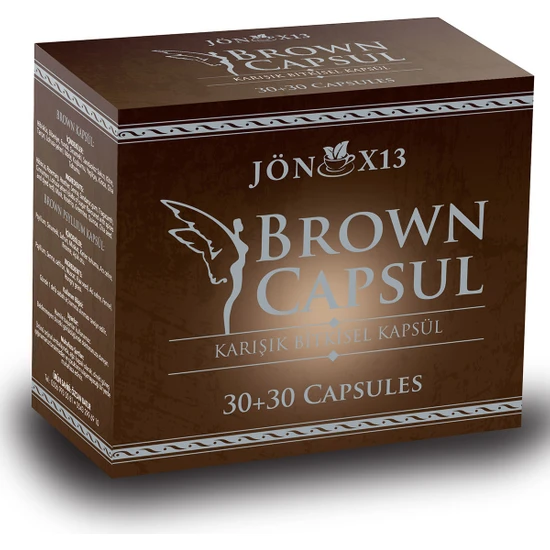 Brown Tea JÖNX13 Brown Tea Capsul Çay Browntea