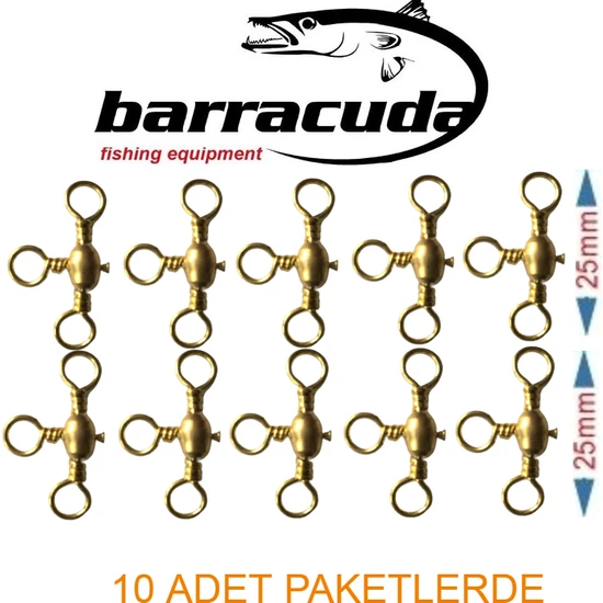 Barracuda 3 No Üçlü Fırdöndü 10'lu