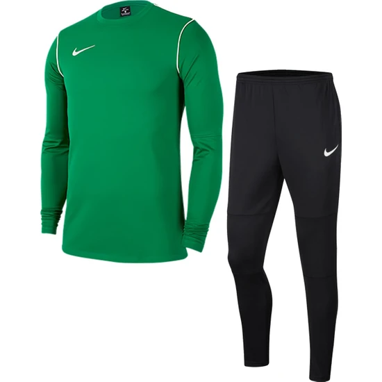 Nike M Park 20 Knit Track Antrenman Eşofman Takımı-Yeşil