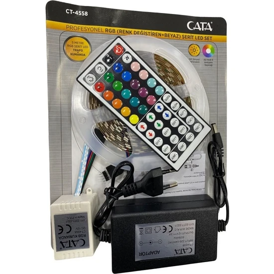 Cata CT-4558 Rgb Şerit Led Seti