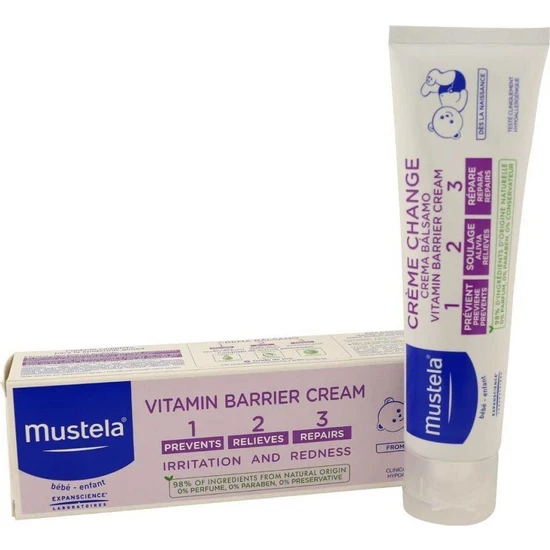 Mustela Baby Vitamin Barrier 1.2.3.cream Pişik Önleyici Krem 100 ml