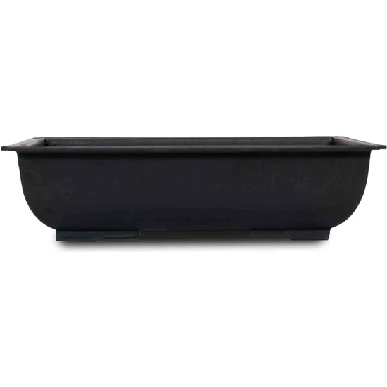 Ören Bonsai Plastik Bonsai Sukulent Alıştırma Saksısı 27 cm Siyah