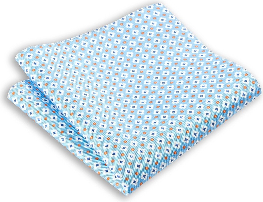 1001 Kravat Lacivert Renkli 33X33 cm Ölçülerinde Ipek Cep Mendili görsel 3