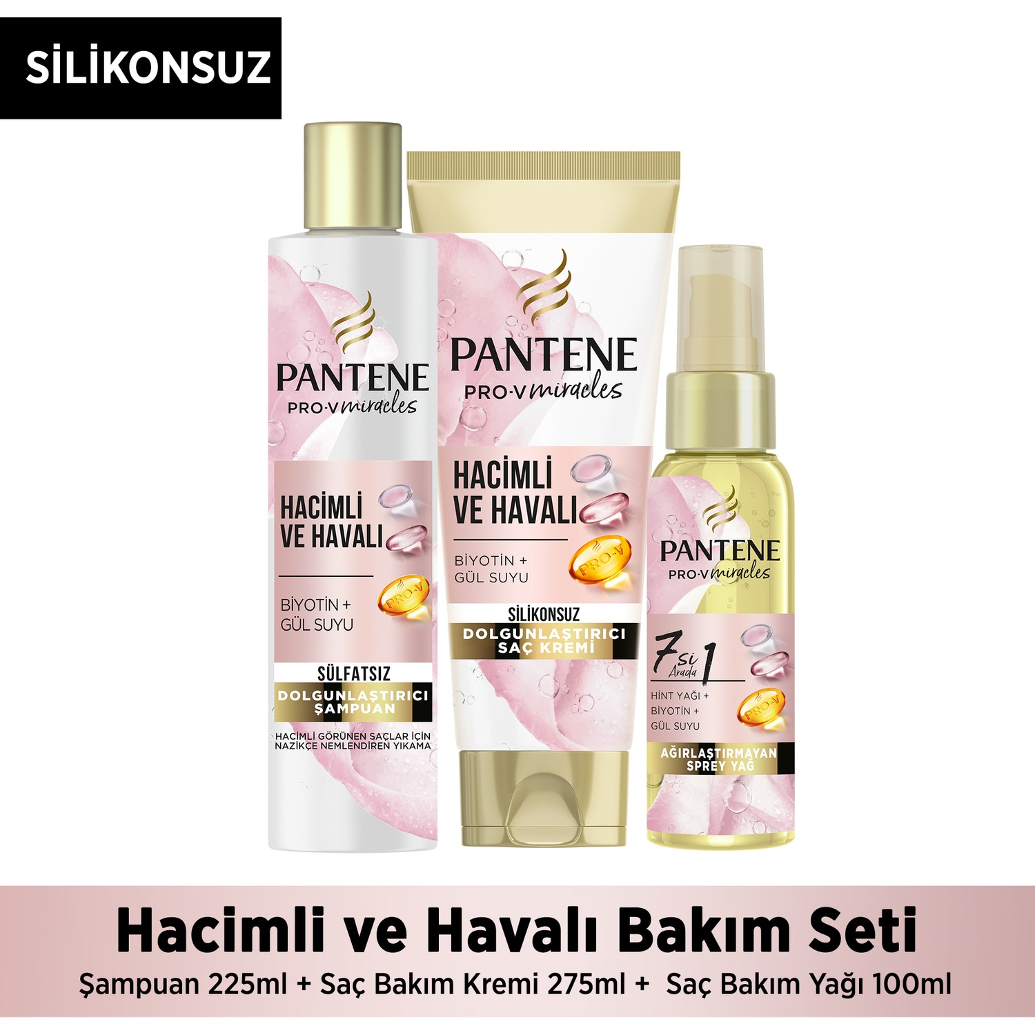 Pantene Biotin Gul Sac Bakim Seti Sampuan Biotin Gul Suyu Fiyati