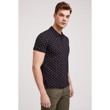 Lee Cooper Paper Siyah Polo Yaka T-Shirt
