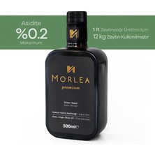 Morlea Premium Erken Hasat Soğuk Sıkım Naturel Sızma Zeytinyağı (500 ml)