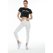 Superlife Newyork Baskılı T-Shirt