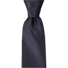 1001 Kravat Koyu Gri Renkli 8 cm Genişliğinde Kravat