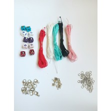 Livza Bijuteri 10 Adet Nazar 5 Renk Ip Set