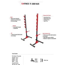TEMFITNESS TF-3000 Rack ( Bench Press Squat Halter Standı )