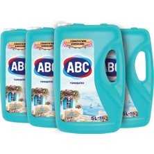 Abc Çamaşır Yumuşatıcısı Ege Sahilleri 5 Lt X4