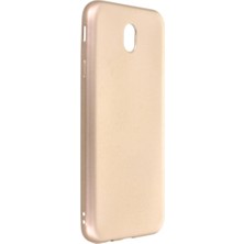 Shaai Samsung Galaxy J7 Pro Premium Silikon Kılıf Gold