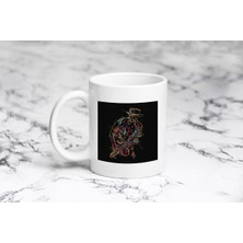 Pazariz Saksofon Renkli Kupa Bardak