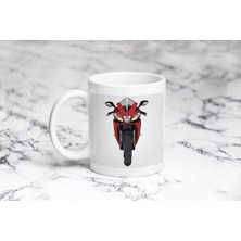 Pazariz Motorsiklet Spor Kırmızı Kupa Bardak Kişiye Özel