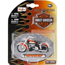 Maisto Harley Davidson 1958 Flh Duo Glıde 1:24 Ölçekli Model Anahtarlık Hediyeli