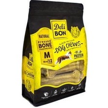 Delibon Deri Pres Kemik 15CM M Boy 12LI Torba Naturel