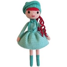 Oyuncak Park Mint Yeşili Güz Bebek Amigurumi Organik Oyuncak