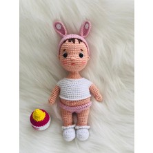 Oyuncak Park Fındık Bebek Uyku Arkadaşı Amigurumi Organik Oyuncak