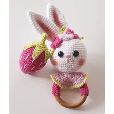 Oyuncak Park Sevimli Tavşan ve Çıngırak Amigurumi Takım Seti