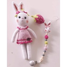 Oyuncak Park Sevimli Tavşan ve Çıngırak Amigurumi Takım Seti