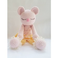 Oyuncak Park Uykucu Ayıcık Uyku Arkadaşı Amigurumi Organik Oyuncak