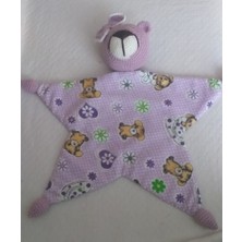 Oyuncak Park Yıldızlı Ayıcık Uyku Arkadaşı Amigurumi Organik Oyuncak