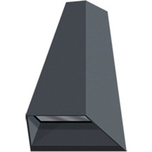 Cata Ct 7063 Malta Ledli Duvar Armatür 2x3 W Siyah Kasa Günışığı 3200k