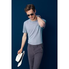 U.S. Polo Assn. Erkek Açık İndigo T-Shirt