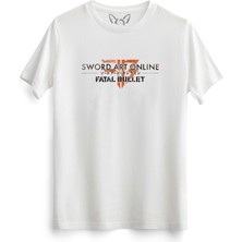 Alfa Tshirt Sword Art Online Baskılı Çocuk Beyaz Tshirt