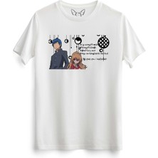 Alfa Tshirt Taradora Dijital Baskılı Çocuk Beyaz Tshirt