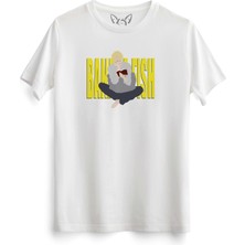 Alfa Tshirt Banana Fish Çocuk Beyaz Tshirt