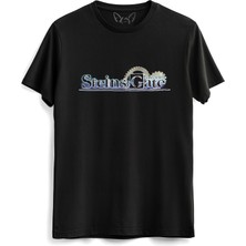 Alfa Tshirt Steins;gate  Çocuk Siyah Tshirt