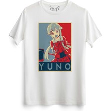 Alfa Tshirt Mirai Nikki Baskılı Çocuk Beyaz Tshirt
