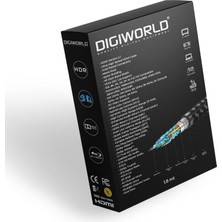 Dıgıworld Awg 2.1 Versiyon 8k HDMI Kablo - 1.8m