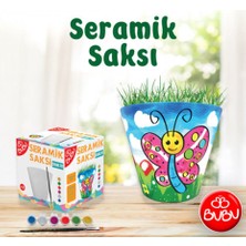 Bubu Seramik Saksı Boyama SB0007